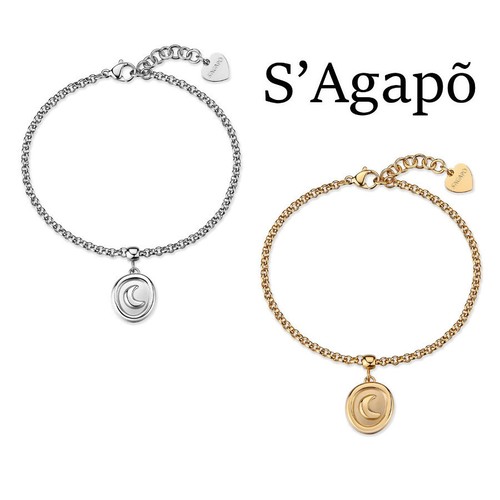 Bracciale donna acciaio - , con