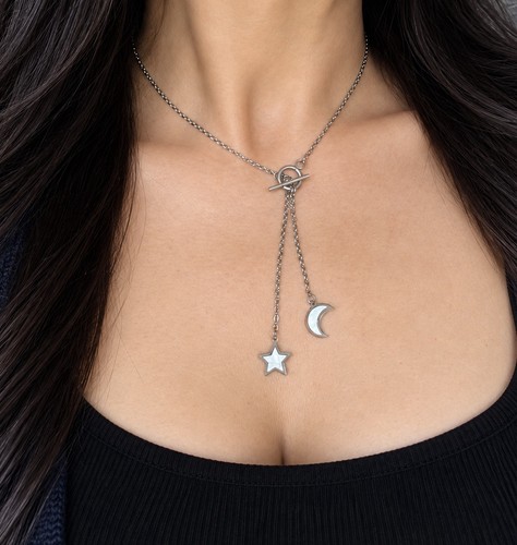 Perlha collana donna acciaio - donna,