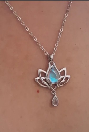 Collana donna fiore loto - collana,
