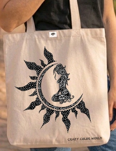 Tote bag donna - donna, sole