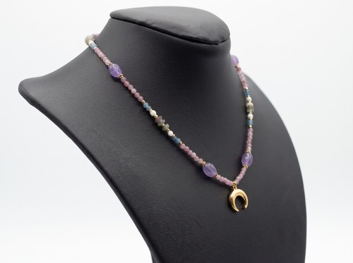 Collana donna cristalli - collana,