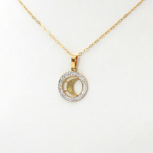 Collana donna luna - donna, in